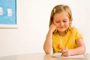 writing a thank you note