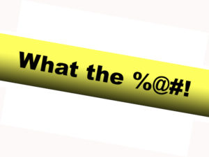 profanity a sign of limited ability