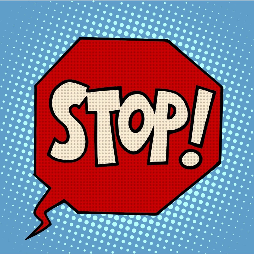 stop look listen