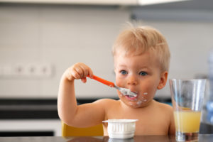 dealing with mealtime messes