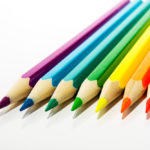 Use a purple pencil