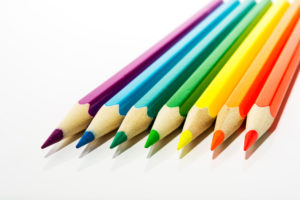 Use a purple pencil