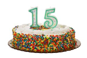 Happy 15th Anniversary