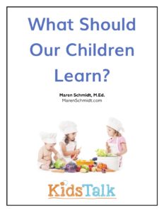 What Should Our Children Learn